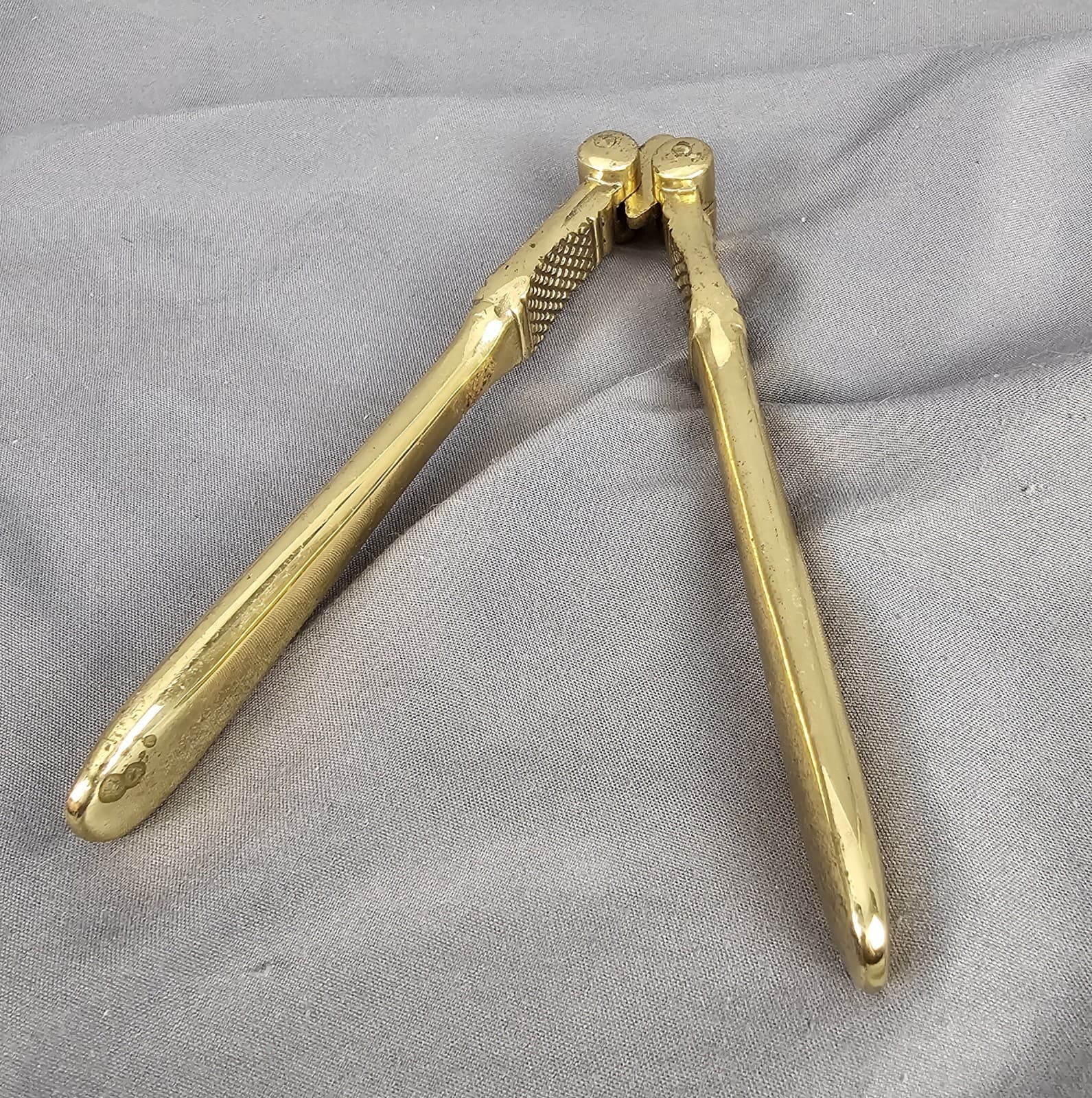 Brass Vintage Nut Lobster Cracker Excellent Condition 5" - Thumbnail 2