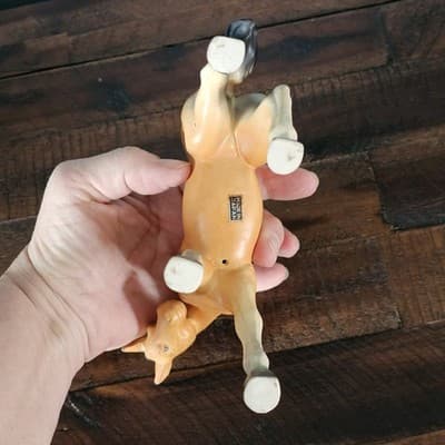 Vintage Ceramic Buckskin Horse Figurine Mid Century Japan 6" Tall - Thumbnail 6