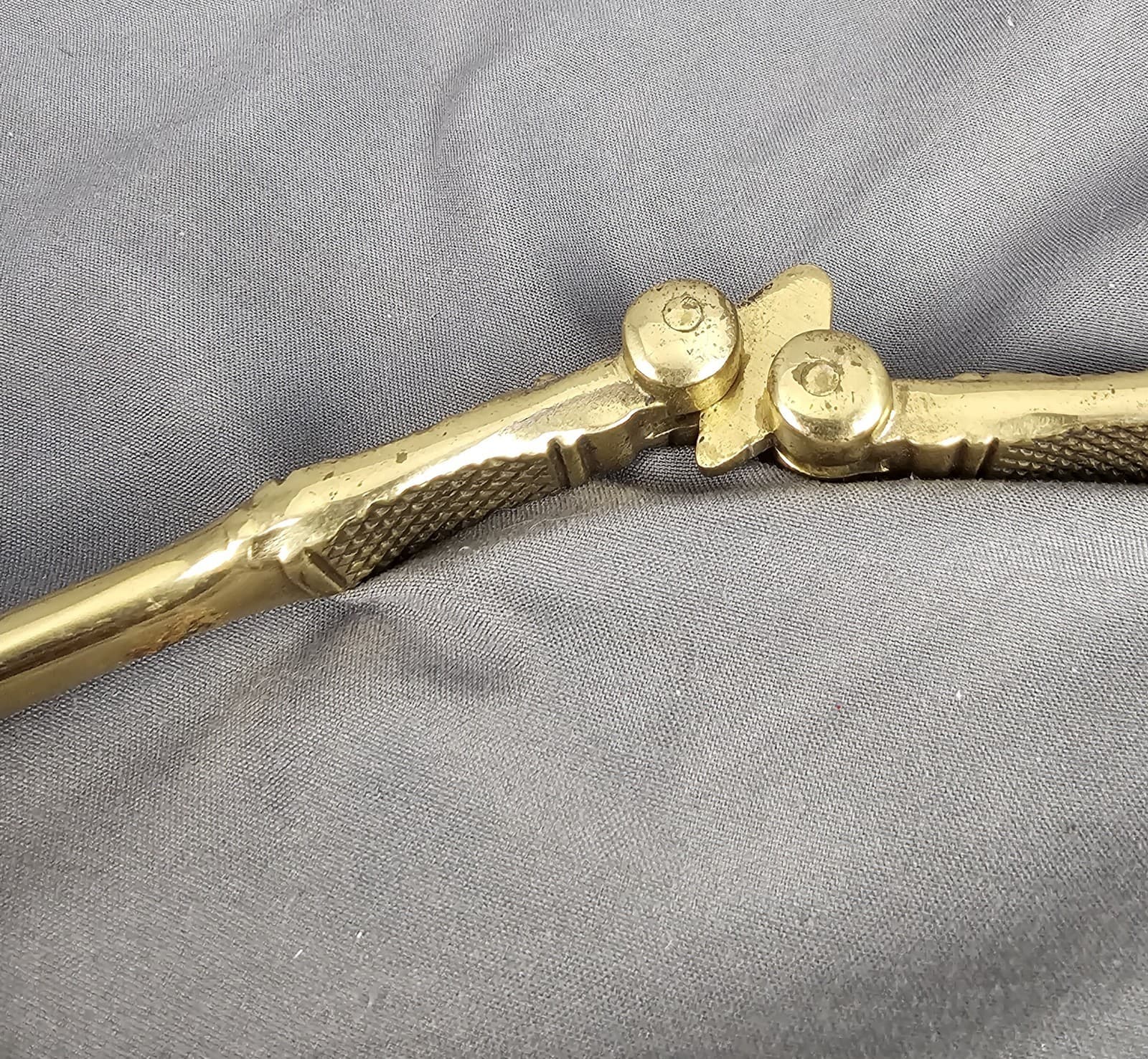 Brass Vintage Nut Lobster Cracker Excellent Condition 5" - Thumbnail 3