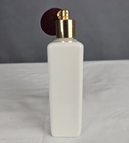 Jasco Perfume bottle Glass Made in Taiwan Clean Nice Pink Lily - Thumbnail 5