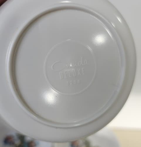 Vintage Raggedy Ann and Andy 1969 Melamine Cereal Bowls Plate cups Oneida Deluxe - Thumbnail 6