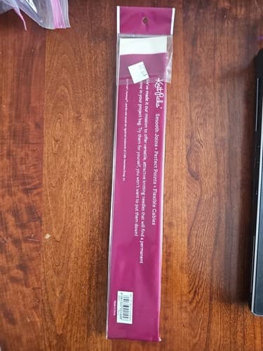 Knit Picks Straight Knitting Needles Harmony Wood US 17, (12.0mm) 10" - Thumbnail 2