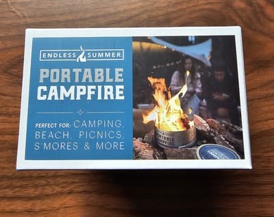 Portable Campfire, Endless Summer , Easy to light, Burns 3 hours, Food Safe - Thumbnail 2