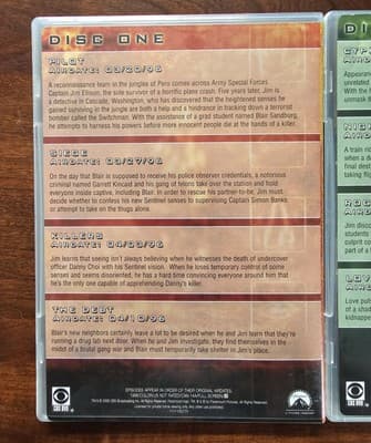 The Sentinel: The Complete First Season [3 Discs] Very Good Condition - Thumbnail 4