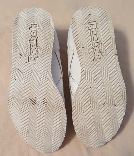 Kids Size 3 Sneakers Reebok Royal Classic Jogger White FV1534 - Thumbnail 8