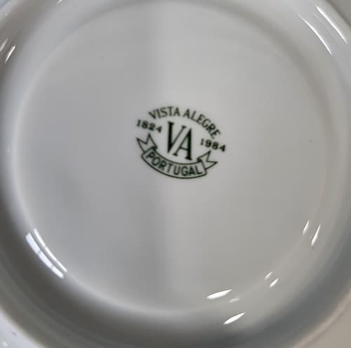 Vista Alegre Demitasse Cup & Saucer Rock Garden VIA110 Porcelain From Portugal - Thumbnail 7