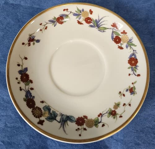 Vista Alegre Demitasse Cup & Saucer Rock Garden VIA110 Porcelain From Portugal - Thumbnail 4