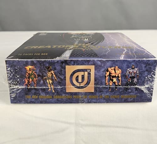 Super Rare THE CREATORS UNIVERSE TRADING CARDS FACTORY SEALED BOX (36-PACKS) - Thumbnail 4