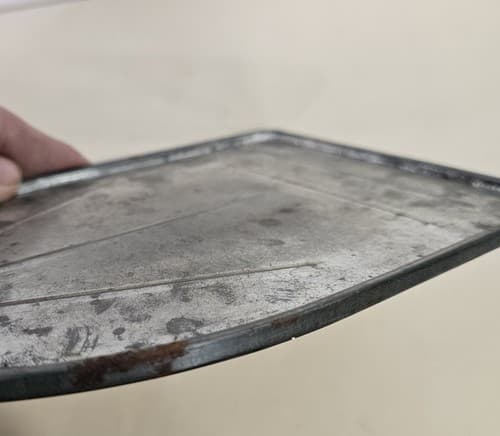 Vintage Iron Holder -Metal Resting Pad - Thumbnail 5