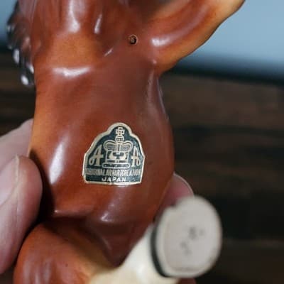 Vintage Original Arnart Creation Horse Figurine Bay w White Socks Porcelain - Thumbnail 9