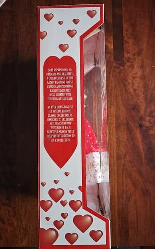 Soft Expressions “Be My Valentine” Special Edition Porcelain Doll Vintage NIB - Thumbnail 5