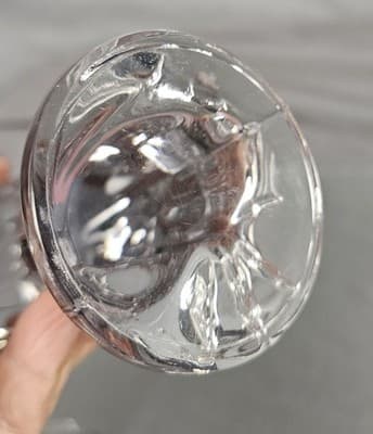 Duncan Glass Crystal Heron Figurine Bird 6-3/4" Pall Mall Sculptured Glass 1930s - Thumbnail 7