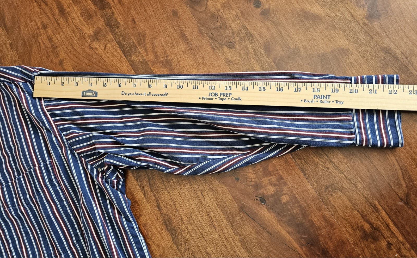 Natural Issue Mens Dress/Casual Shirt, M, Stripe Long Sleeve, Wrinkle Free - Thumbnail 10