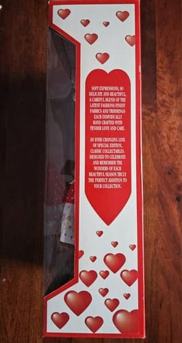 Soft Expressions “Be My Valentine” Special Edition Porcelain Doll Vintage NIB - Thumbnail 6