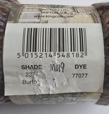 King Cole Cotswold Chunky Burford Col 237, 100g, 142yd Acrylic Wool - Thumbnail 6