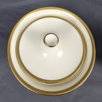 Vintage Taylor Smith Heritage Celadon Green Cream & Sugar Bowl w/ Lid - Thumbnail 11
