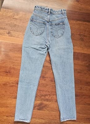 Rolla's Elle Jeans Size 25 Super High Rise Relaxed Womens Medium Wash - Thumbnail 2