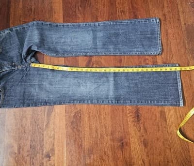 Banana Republic Jeans Womens 6 Blue Urban Bootcut Stretch Dark Wash Denim Pants - Thumbnail 6