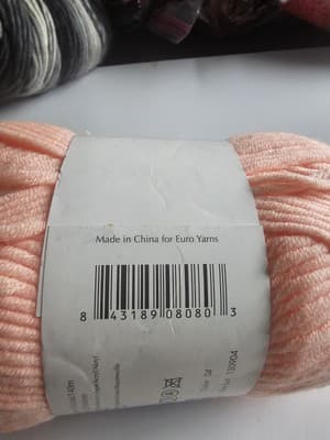 Euro Babe softcotton Peach 04 Worsted Yarn 55% Acrylic 45% Cotton Orange - Thumbnail 4