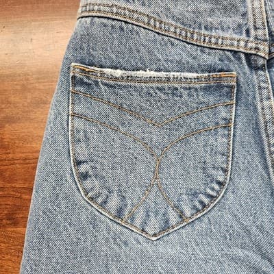 Rolla's Elle Jeans Size 25 Super High Rise Relaxed Womens Medium Wash - Thumbnail 6
