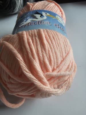 Euro Babe softcotton Peach 04 Worsted Yarn 55% Acrylic 45% Cotton Orange - Thumbnail 2