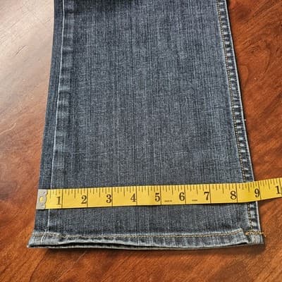 Banana Republic Jeans Womens 6 Blue Urban Bootcut Stretch Dark Wash Denim Pants - Thumbnail 8