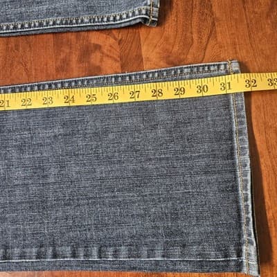 Banana Republic Jeans Womens 6 Blue Urban Bootcut Stretch Dark Wash Denim Pants - Thumbnail 7