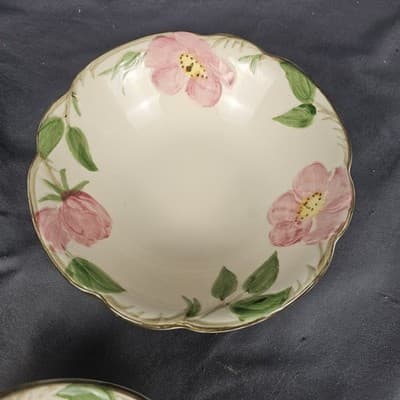 Franciscan Desert Rose Fruit Salad Desert Bowl 6" Set of 2 - Thumbnail 4