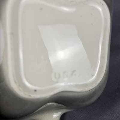 Vintage Royal Copley Four Leaf Clover Candy Dish Pink Green USA Pottery - Thumbnail 8
