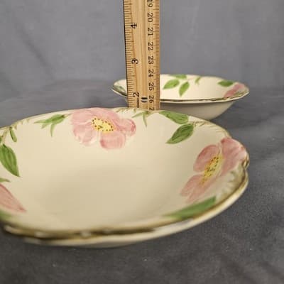 Franciscan Desert Rose Fruit Salad Desert Bowl 6" Set of 2 - Thumbnail 8