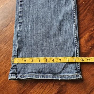 Mens 42x32 Lee Modern Series Jeans Blue Med. Wash Relaxed Fit Bootcut - Thumbnail 8