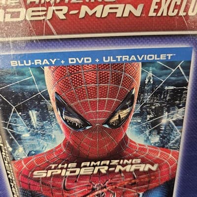 The Amazing Spider-Man Movie Gift Set Blue-Ray DVD Mask DVD Case & Bonus Disk - Thumbnail 5
