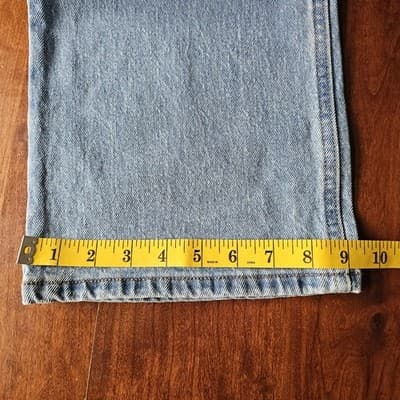 Lee Men's Regular Fit Bootcut Jeans - NEW 42 x 32 Zip/Button Closure 5-Pocket - Thumbnail 4