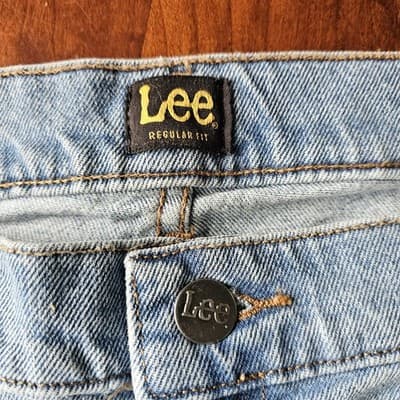 Lee Men's Regular Fit Bootcut Jeans - NEW 42 x 32 Zip/Button Closure 5-Pocket - Thumbnail 9