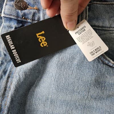 Lee Men's Regular Fit Bootcut Jeans - NEW 42 x 32 Zip/Button Closure 5-Pocket - Thumbnail 11