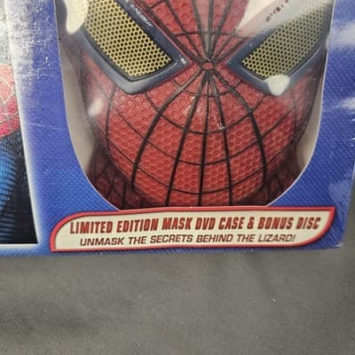 The Amazing Spider-Man Movie Gift Set Blue-Ray DVD Mask DVD Case & Bonus Disk - Thumbnail 4