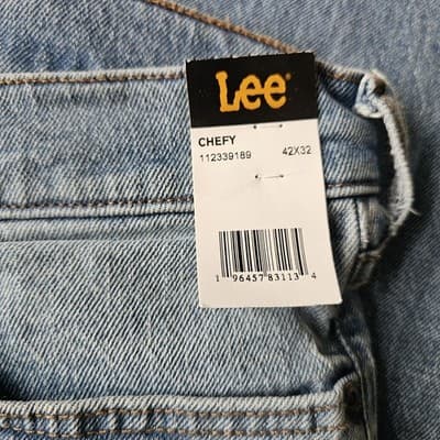Lee Men's Regular Fit Bootcut Jeans - NEW 42 x 32 Zip/Button Closure 5-Pocket - Thumbnail 7