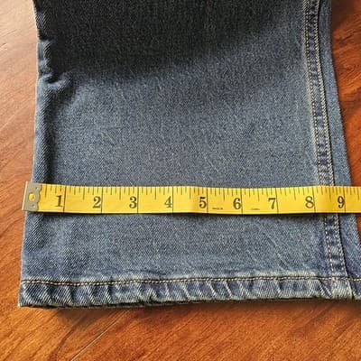 Lee Men's Regular Fit Bootcut Jeans Blue NEW 42 x 32 Zip/Button Closure 5-Pocket - Thumbnail 5