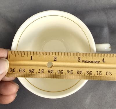 Edwin M Knowles China Tea Cup Vintage Golden Wheat No Saucer - Thumbnail 3