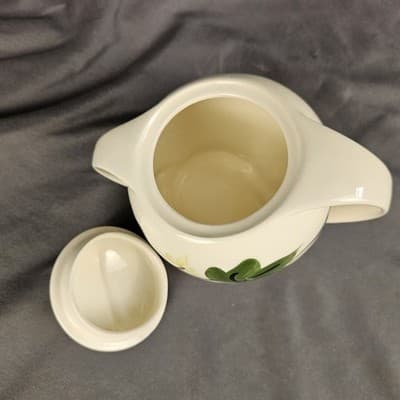 BLUE RIDGE SOUTHERN POTTERY Stanhome Sugar Bowl Handles Lid - Thumbnail 4