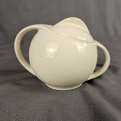 BLUE RIDGE SOUTHERN POTTERY Stanhome Sugar Bowl Handles Lid - Thumbnail 3