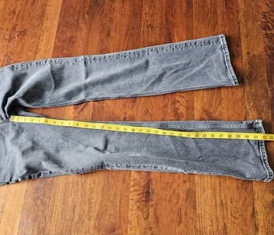 Stockholm Atelier & Other Stories Womens Black Jeans 26w 32Inseam Straight Leg - Thumbnail 11