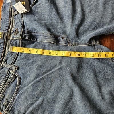 Lee Men's Regular Fit Bootcut Jeans Blue NEW 42 x 32 Zip/Button Closure 5-Pocket - Thumbnail 6