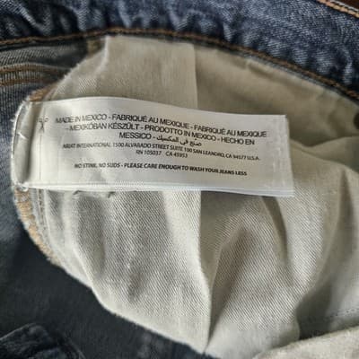 Mens Ariat Legacy M4 Relaxed Boot Cut 40/32 Jeans Pants Medium Light Wash - Thumbnail 13