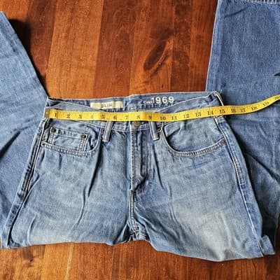 Gap 1969 Slim Medium Wash Denim Jeans Women's Size 28x30 - Thumbnail 8