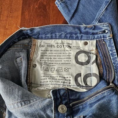 Gap 1969 Slim Medium Wash Denim Jeans Women's Size 28x30 - Thumbnail 12