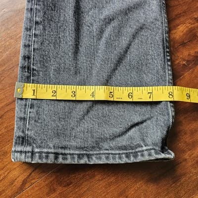 Stockholm Atelier & Other Stories Womens Black Jeans 26w 32Inseam Straight Leg - Thumbnail 13