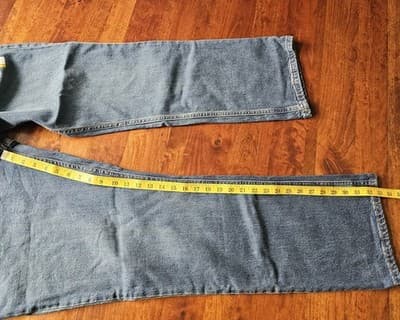 Lee Men's Regular Fit Bootcut Jeans Blue NEW 42 x 32 Zip/Button Closure 5-Pocket - Thumbnail 4