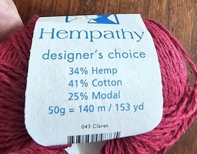 043 Yarn Menpathy Designer's Choice Elsebeth Lavold Hemp Cotton Modal 50gr 153yd - Thumbnail 3