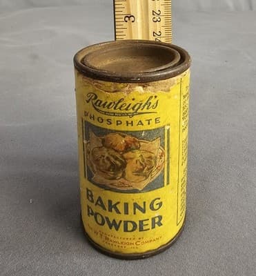 Vintage Rawleigh's Phosphate Baking Powder Tin - The W . T.Rawleigh Co. - Thumbnail 7